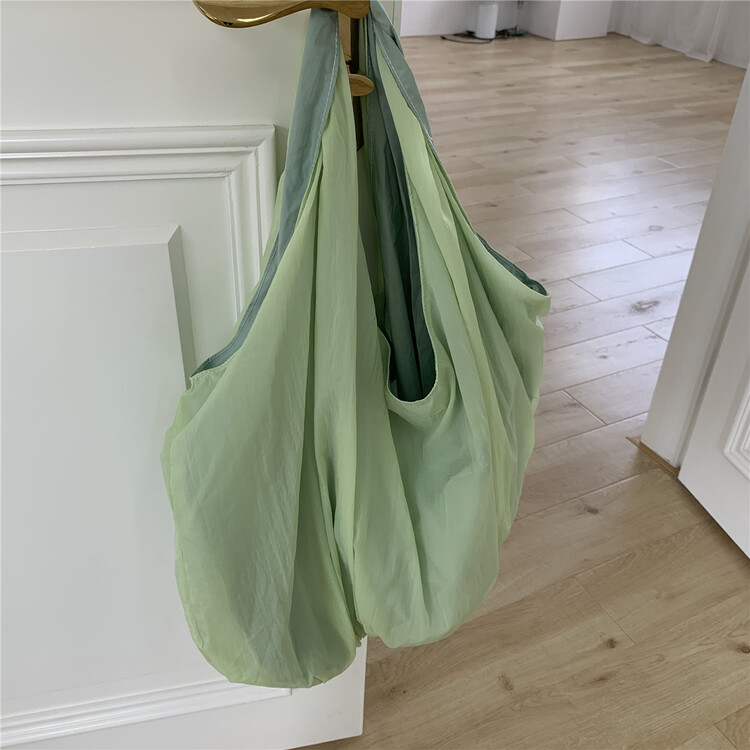 [double C] design sense large capacity ice silk shoulder bag ys1-8602# CYQ