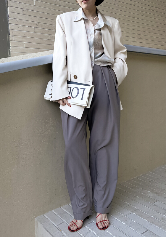 New year in early spring! [cottoncandy] commuting simple and versatile pants 22s296\xj