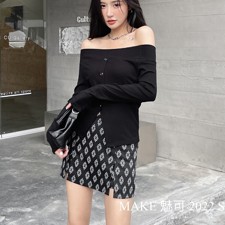 New year in early spring! [make Meike] fashionable sweet cool skirt pants 8465# XJ