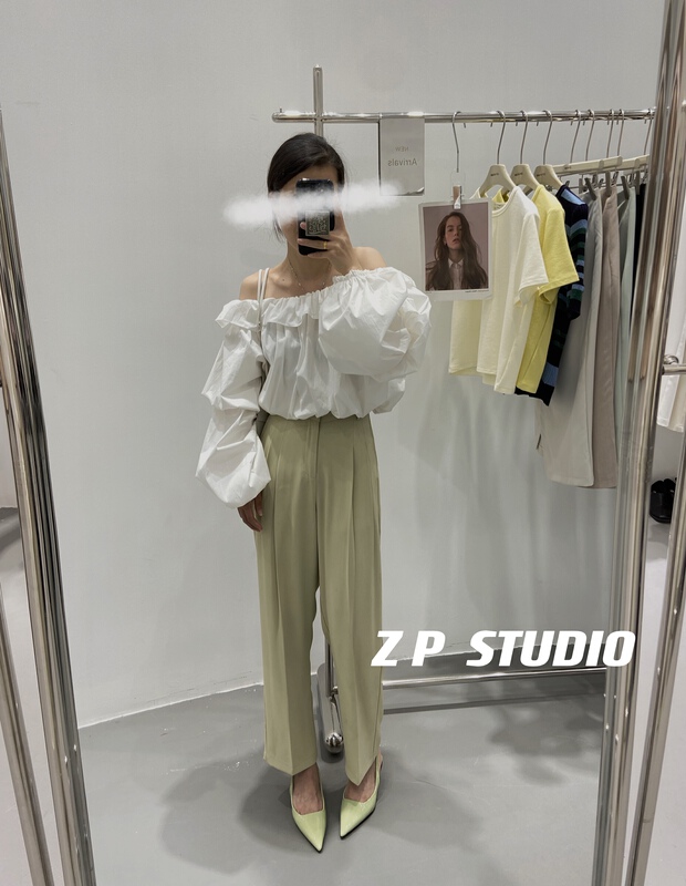 New in early summer! [z.p studios] fashionable Korean versatile trousers 9020# ZSY