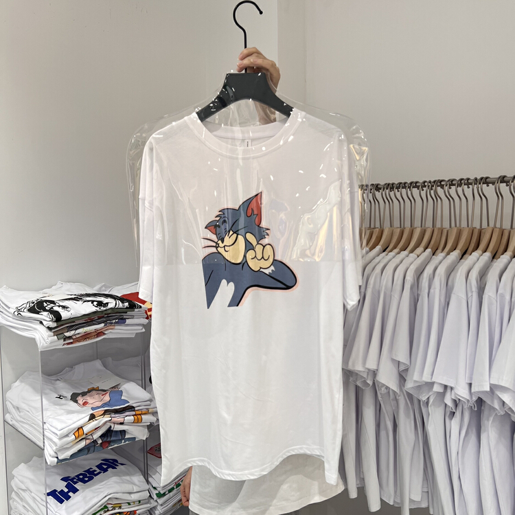 [TA +] casual tom cat print short sleeve T-shirt 2212# XYY