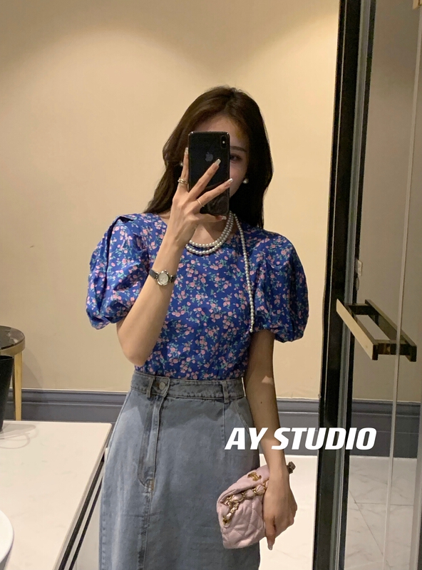 [ay studio] asymmetric side split denim skirt 66761# zxx