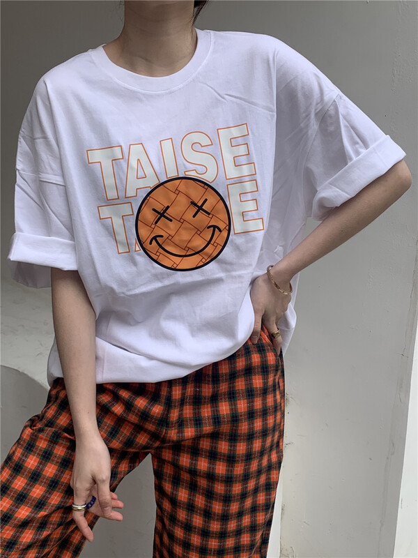 New year in early spring! [al] Korean round neck comfortable short sleeve T-shirt 3075# ozq