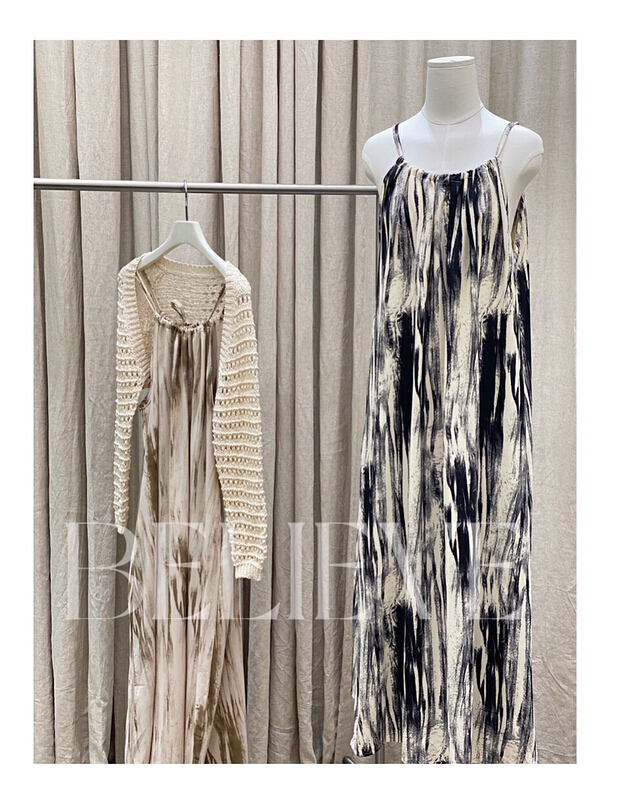 [believe] elegant tether sling strap skirt bl8123# cqw