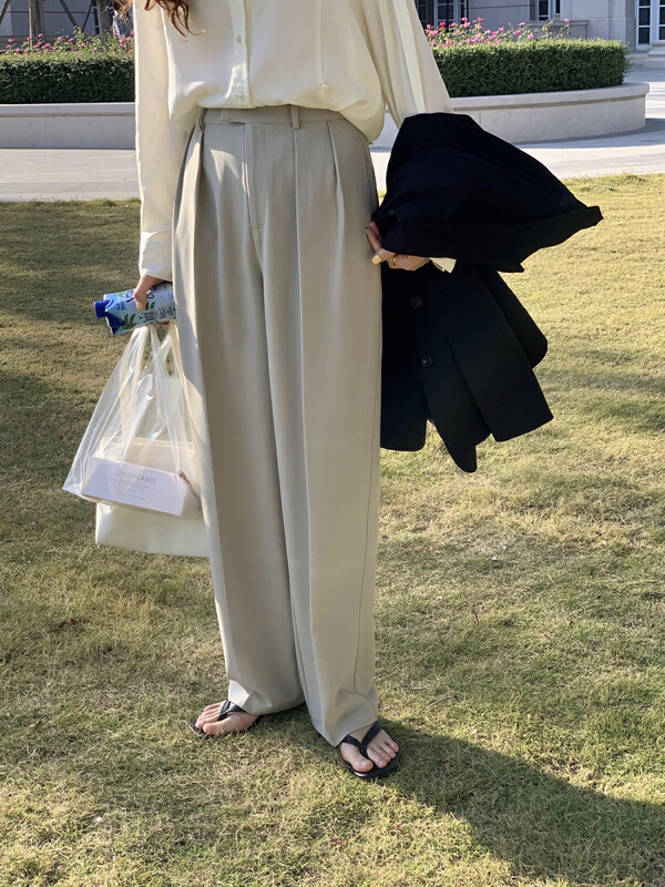 [T.G] loose and comfortable trousers 16580# cqw