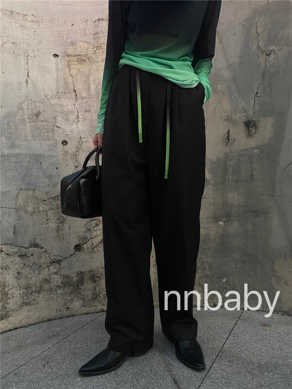 goods in stock! New year in early spring! [nnbaby] exotic and versatile two button casual pants 535-1# CLS