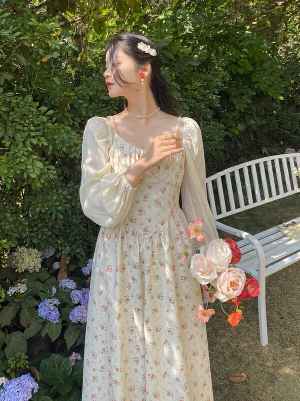 goods in stock! New year in early spring! Vintage Dress