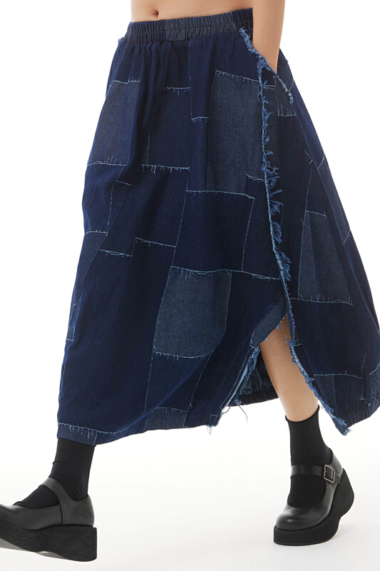 goods in stock! New in early summer! [cyard] side split fashion skirt 90215# Cl