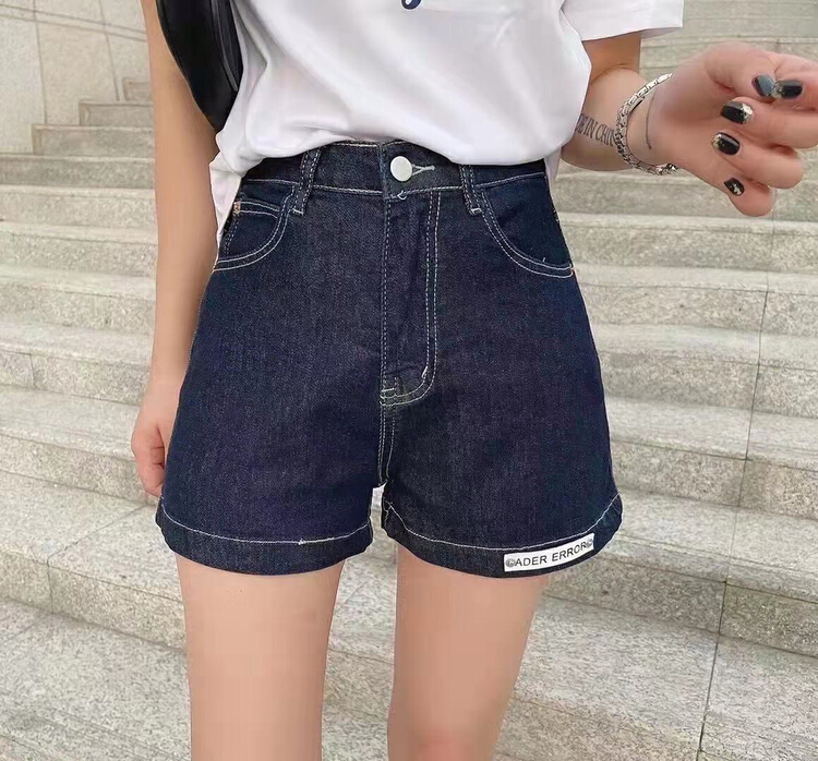 New in early summer! [JFT] fashionable Korean elastic skinny denim shorts j5580# CLS