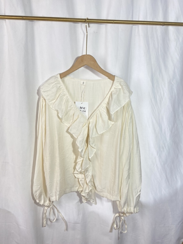 [Yi show shop] gentle aging loose shirt 1315# Cl