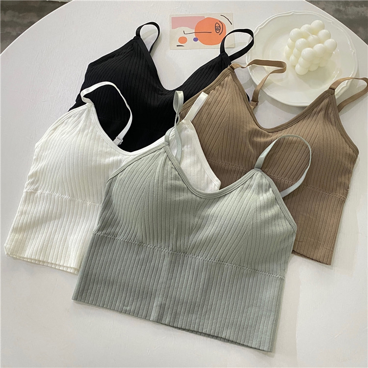 [KD] simple solid color comfortable back underwear 114# hjy