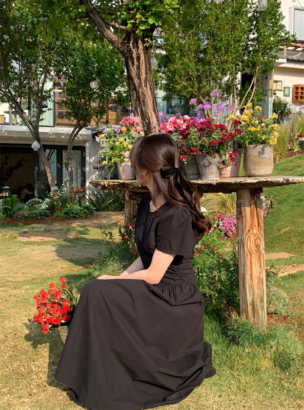 [Huaxi] fashion slim medium length dress 8972# PCZ