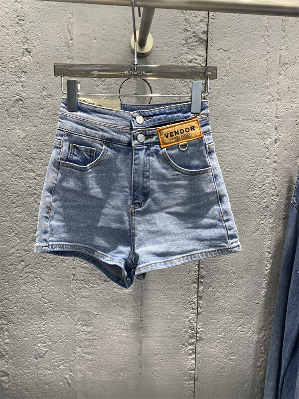New in early summer! [dtoo. Lin] simple and versatile denim shorts n2076# ozq