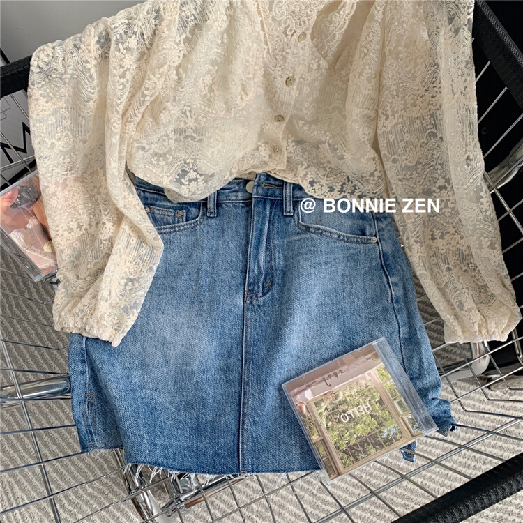New in early summer! [Bonnie] Korean simple and versatile skirt pants 2204# XYJ