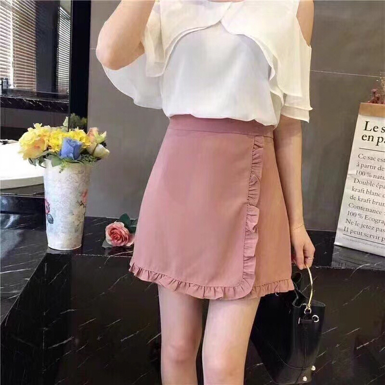 New year in early spring! [Tongtong] simple solid color versatile skirt 10130# hjy