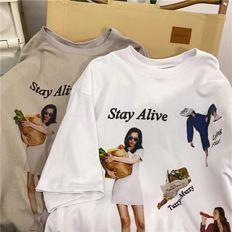 In early summer! [venue] Korean loose round neck short sleeve T-shirt 895\csx