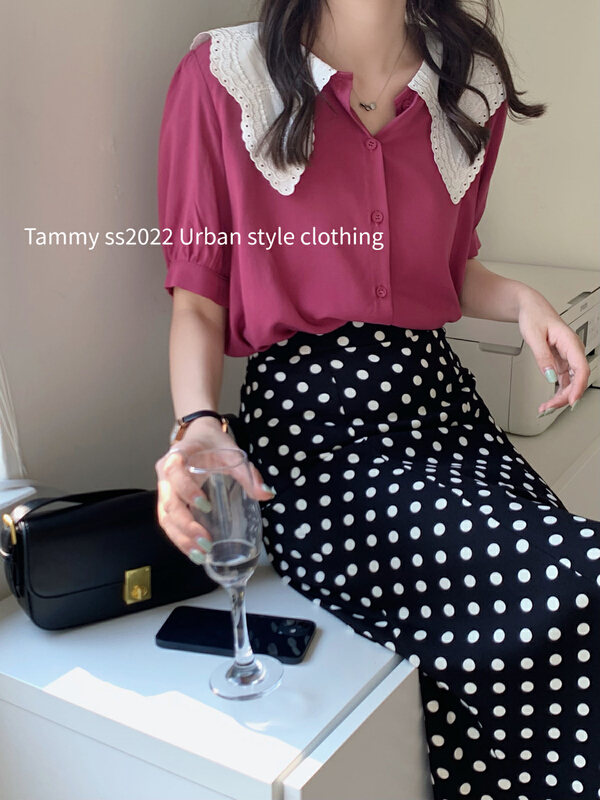 初夏上新!【TAMMY】簡約百搭時尚襯衫  62981#  L