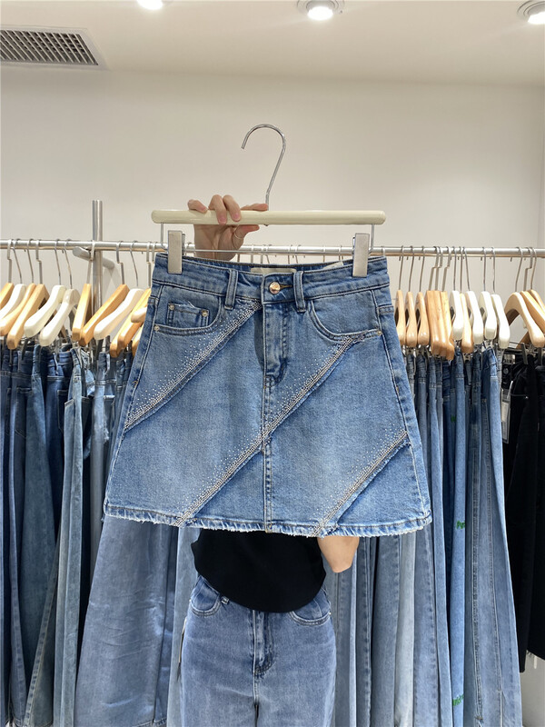 New in early summer! [o not 1] heavy industrial design, retro and slim skirt w417# LSW