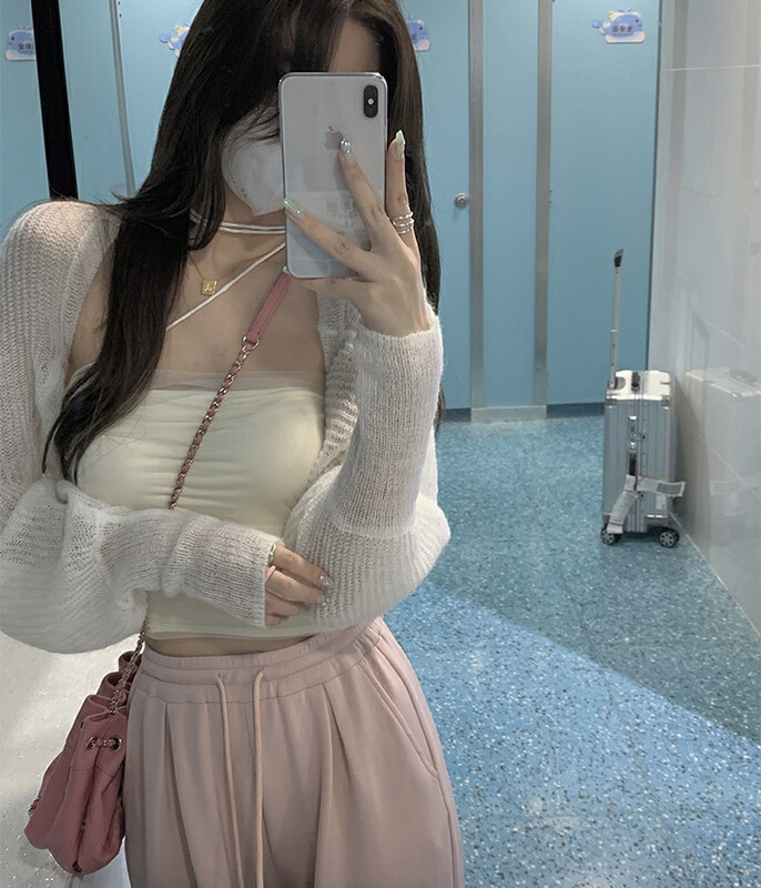 New year in early spring! [Amanda] gentle and versatile knitting thin long sleeved blouse (only selling blouses) 9205# hjy