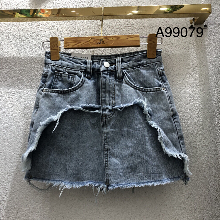 [queen] Korean version of design sense of woolen skirt pants a99079# ozq