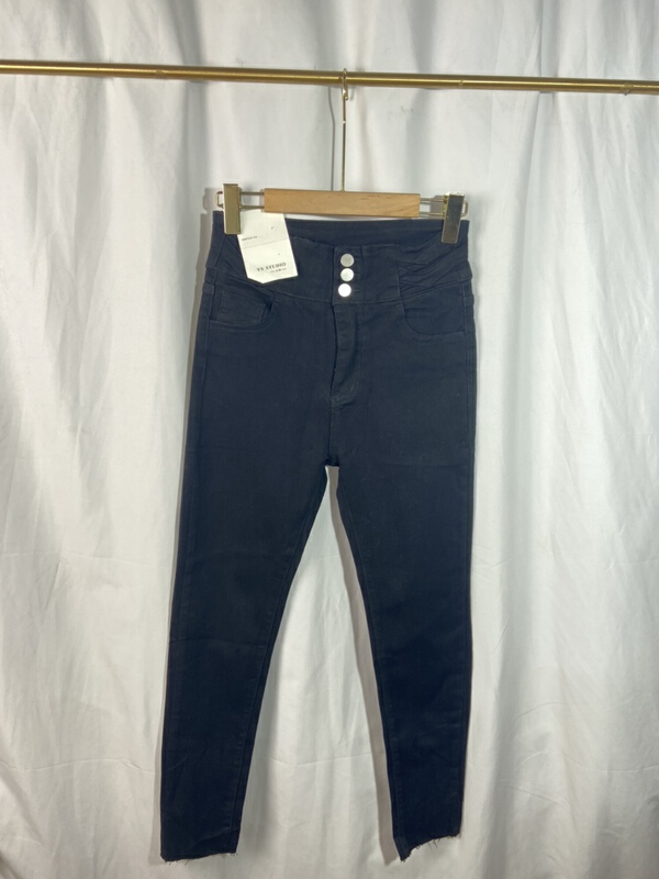 New in early summer! [Yi show shop] simple, niche and slim jeans 1045# Cl