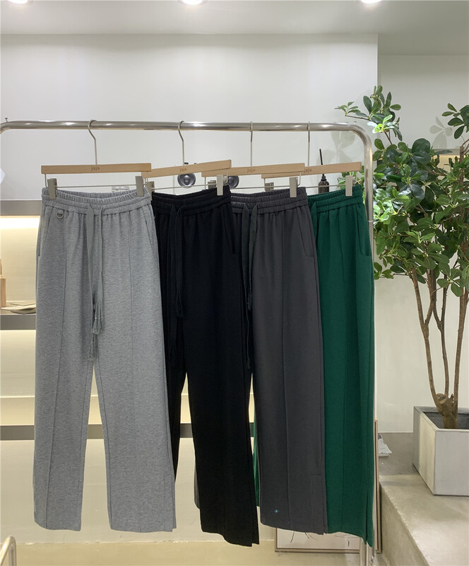 New in early summer! [Jaja] drawstring elastic waist versatile casual pants 13581# ZZL