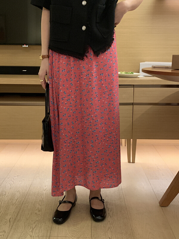 New in early summer! [on line] Korean high waist slim skirt 7090# lwy