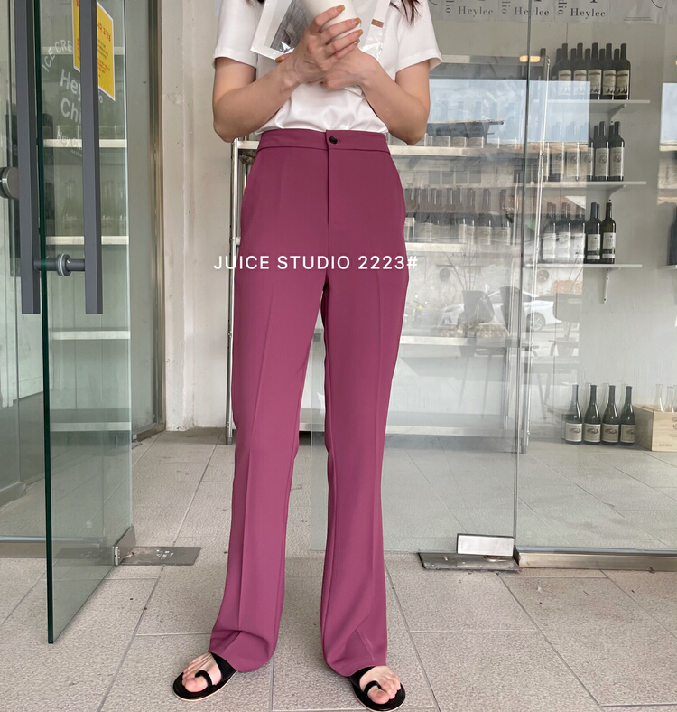 New year in early spring! [juice] casual loose floor mopping pants 2223# ll