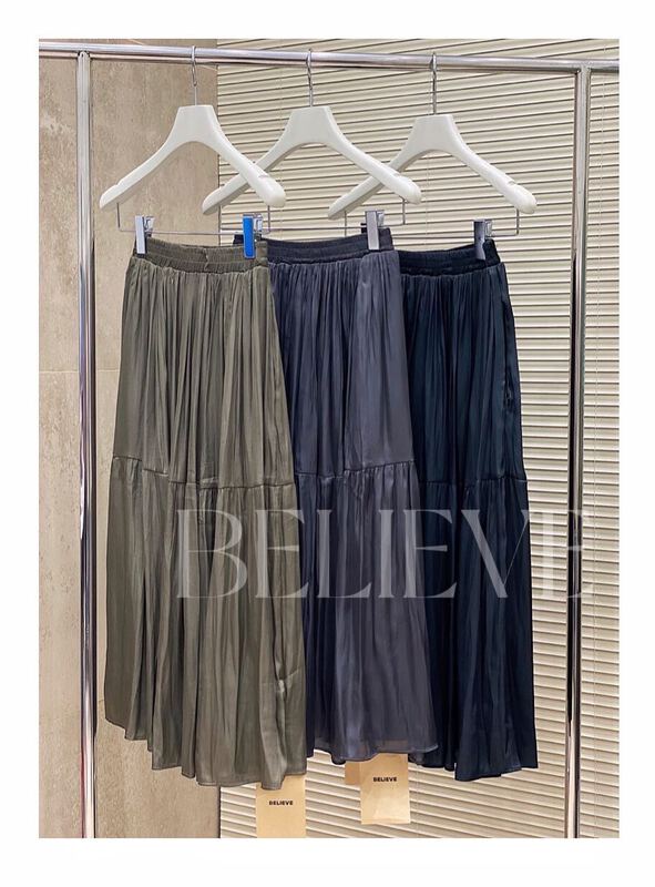 New in early summer! "BELIEVE" elegant fashion high waist slim skirt (only selling skirt) BL92212# CQW