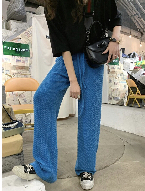 goods in stock! New year in early spring! [Ellie] versatile loose hanging casual pants 0863# LSL