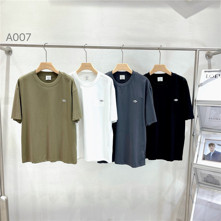 [Yeyue] simple letters casual loose short sleeve T-shirt a007# ZZL