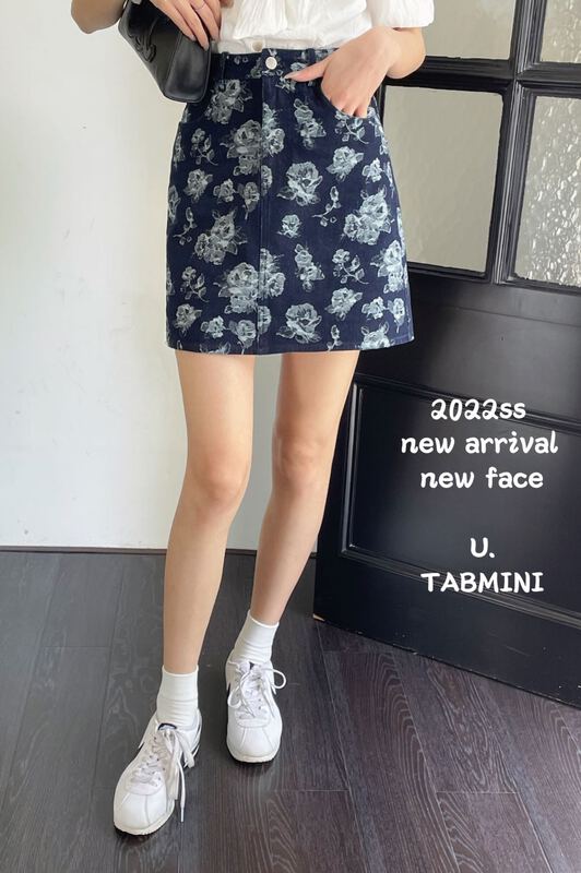 New in early summer! [tabmini] Korean high waist slim skirt x19332-m# WPL