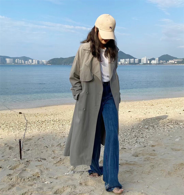 New year in early spring! [one seven] commuter style retro foreign style fashion windbreaker w1190# LSL