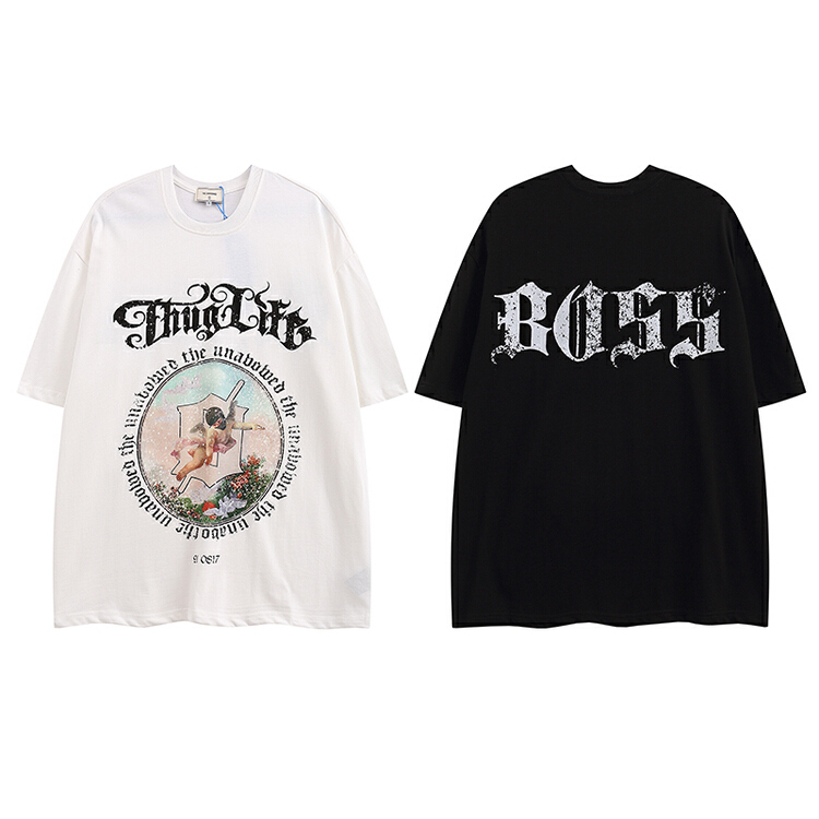 [the unvowed] men's and women's personalized pattern printed short sleeve T-shirt 2263# ZZL
