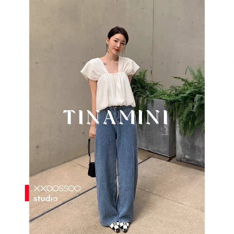 [Tina Mini] Korean Ladies short shirt 0175# hjy