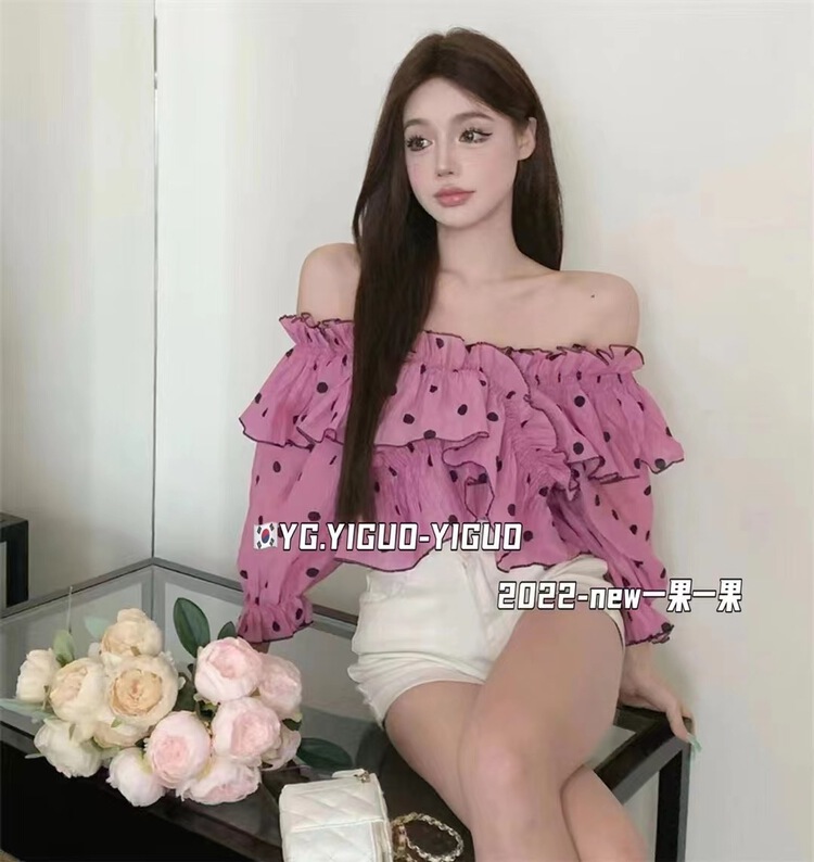 [yiguoyiguo] fashionable and foreign style thin shirt 58353# PCZ