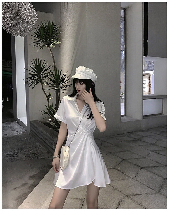 [X.C] irregular and slim dress 616# WPL