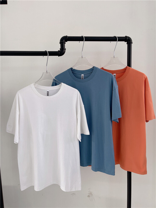 New in early summer! [jtk-han] Korean simple clean color short sleeve T-shirt 8200# ZZL