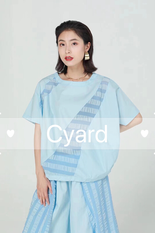 [cyard] Korean splicing fashion shirt 82052# L