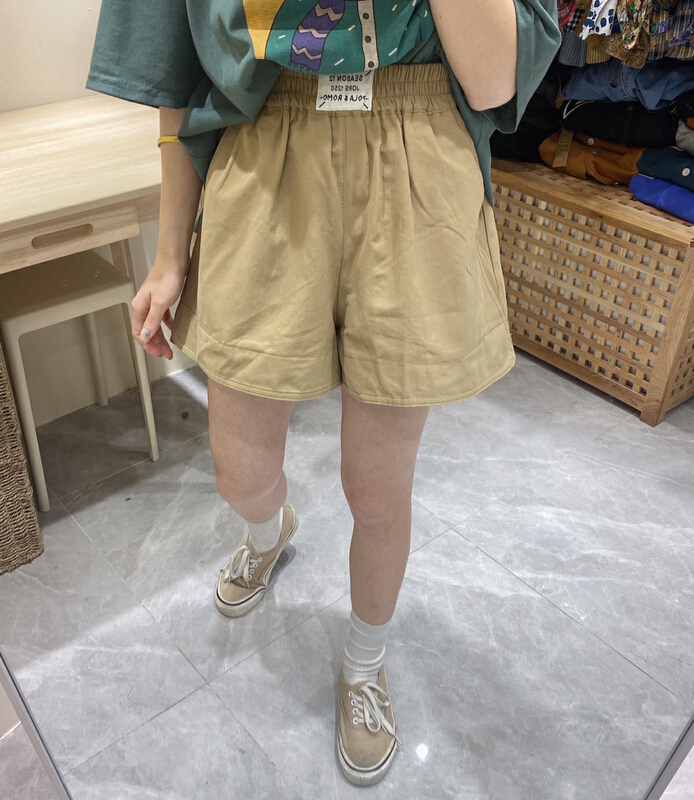 New year in early spring! [da. 7] small label wash cotton comfortable casual shorts 8857# LSL