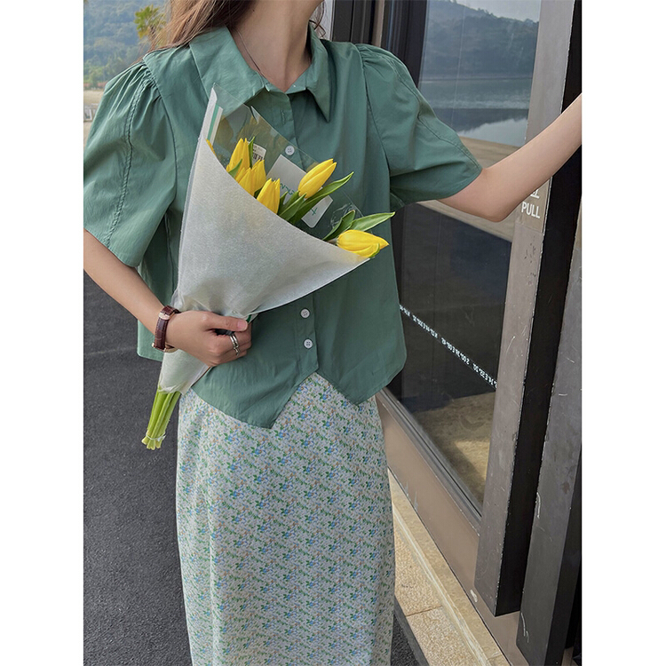 Flower style skirt