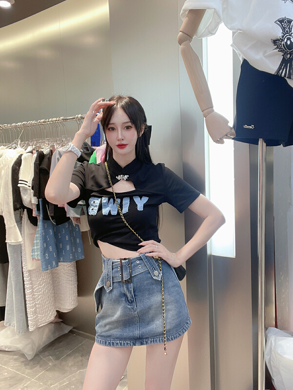 [M & M] Korean design sense fashion blouse 16451# PCZ