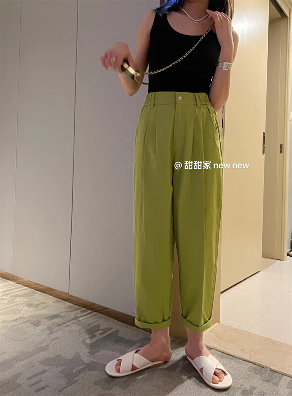 [tiantianjia] slim and clean comfortable casual pants 961# ll
