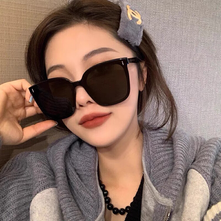 New year in early spring! [fiber color scarf glasses] Korean version anti ultraviolet radiation Sunglasses (with box) gm3# LSL