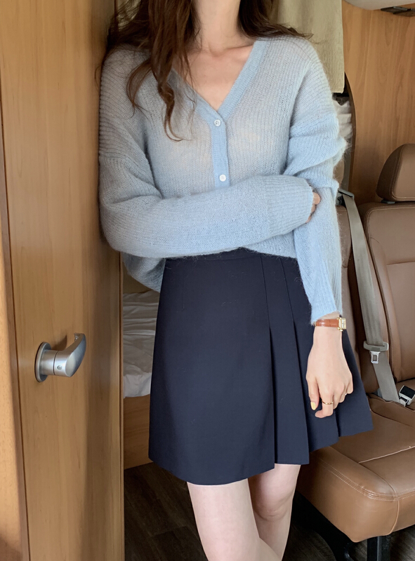 goods in stock! New year in early spring! [T.G] Korean versatile pleated skirt 15880# cqw