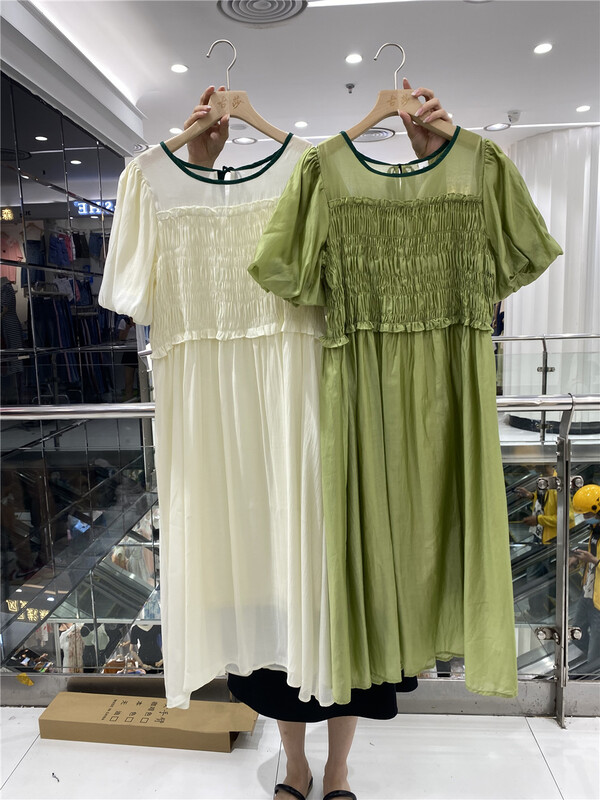 [Gusha] Korean fashion Pleated Dress ys1-6145# WPL