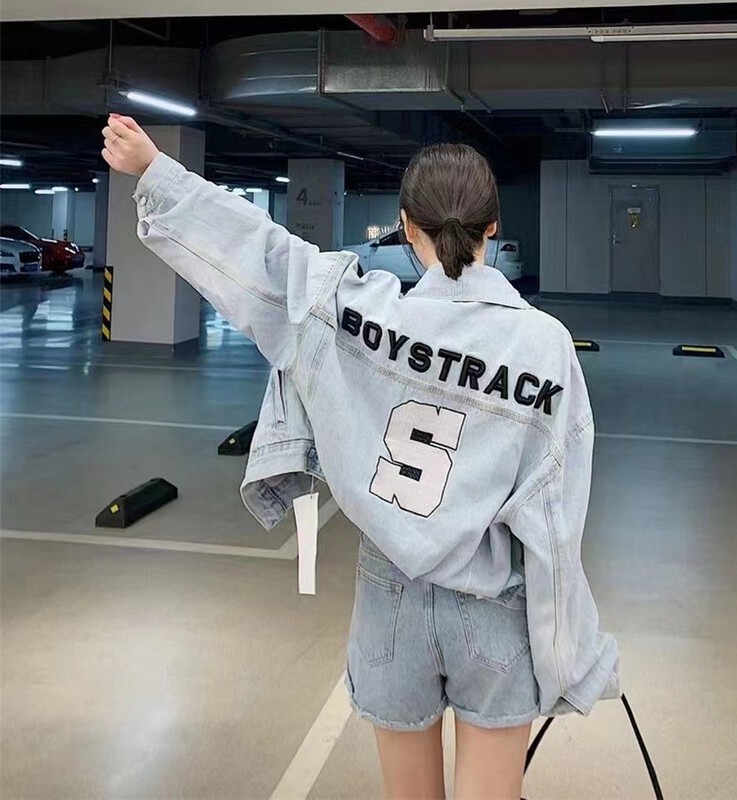 New year in early spring! [didi] gradient fashion Korean denim jacket 7001# ozq