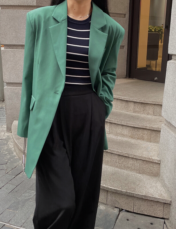 New year in early spring! [soul] classic round neck striped vest ax18045211bm# CLS