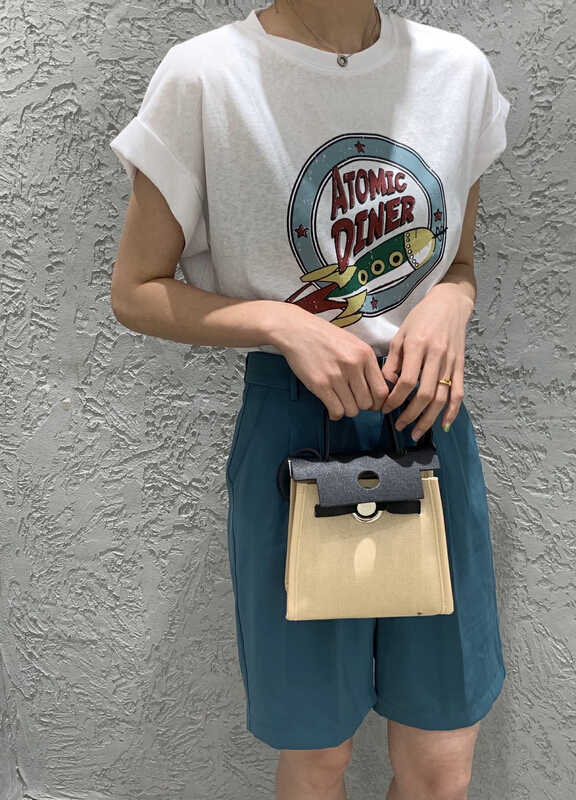 [m.two] fashionable and versatile rocket printed short sleeve T-shirt (T-shirt only) 7801# hyy