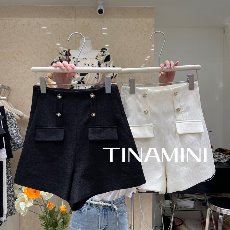 [Tina Mini] Korean high waist short trousers k912# hjy